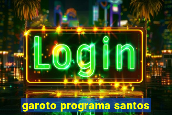 garoto programa santos